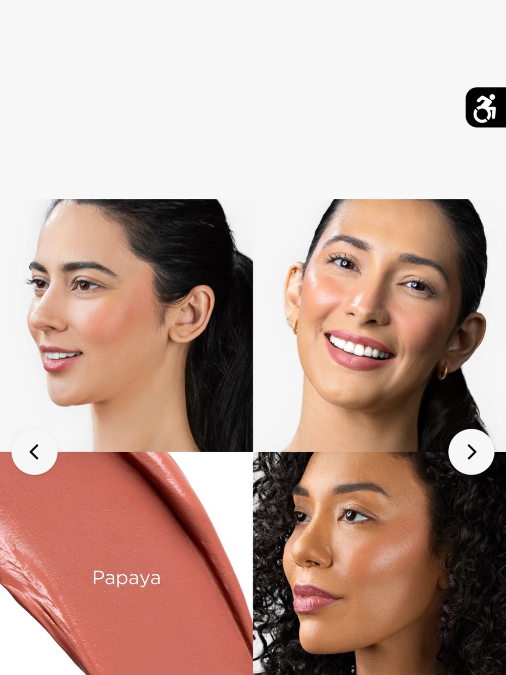 New Haley’s retint blurring Cream Blush Stick — Papaya
